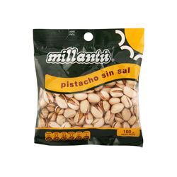Pistachos Sin Sal Millantú 100 g