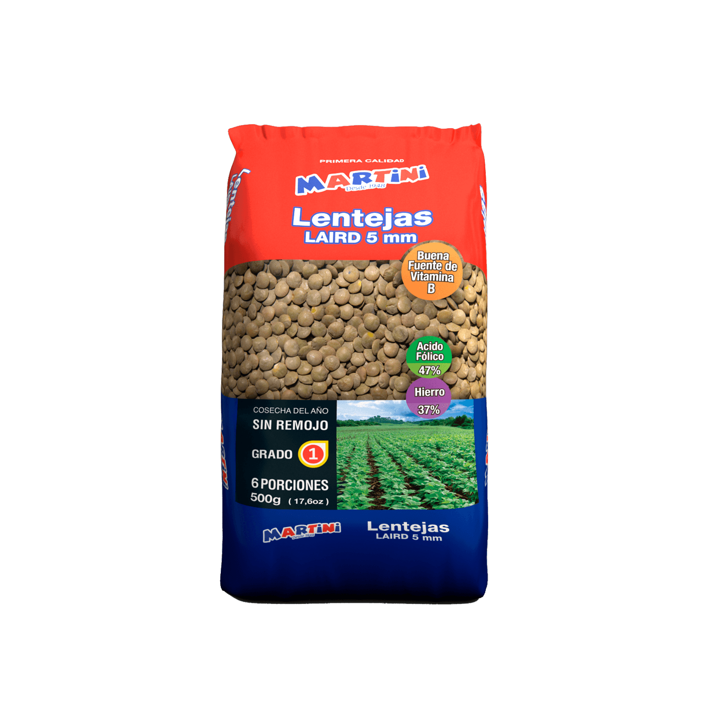 Lentejas 5 mm Martini Martini 500 g