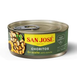 Choritos en Aceite San José 110 g drenado 190 g neto