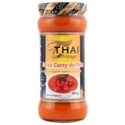 Salsa Thai Heritage Sabor Curry Piña 345 g