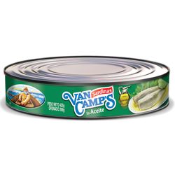 Sardinas en Aceite Van Camp's 306 g drenado