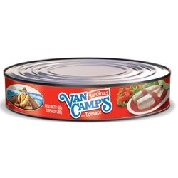 Sardinas en Tomate Van Camp's 298 g drenado