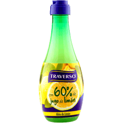 Aliño Limón Traverso 60% Natural 320 ml