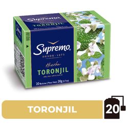 Hierba Toronjil Supremo Caja 20 g 20 un.
