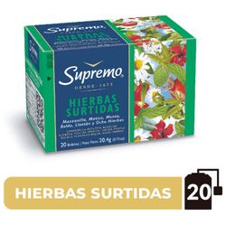 Hierbas Surtidas Supremo Caja 20.4 g 20 un.