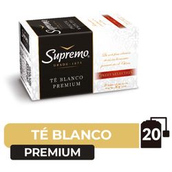 Té Blanco Supremo Premium 40 g 20 un.