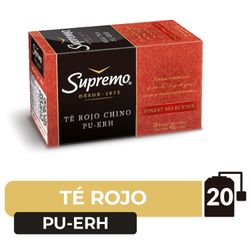 Té Rojo Supremo Premium Caja 40 g 20 un.