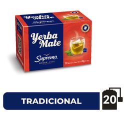 Yerba Mate Supremo Caja 40 g 20 un.