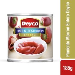 Pimiento Morrón Deyco Entero 125 g drenado