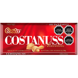 Chocolate de Leche Costa Nuss con Almendras 160 g