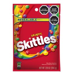 Caramelos Masticables Skittles Sabor Original 204 g