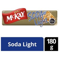 Galletas Mckay Soda Light 180 g