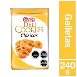 Galletas Costa Deli Cookies Clásica 240 g