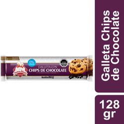 Galletas Chips de Chocolate Nutra Bien Sin Azúcar 128 g