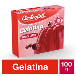 Gelatina Ambrosoli Cereza 100 g