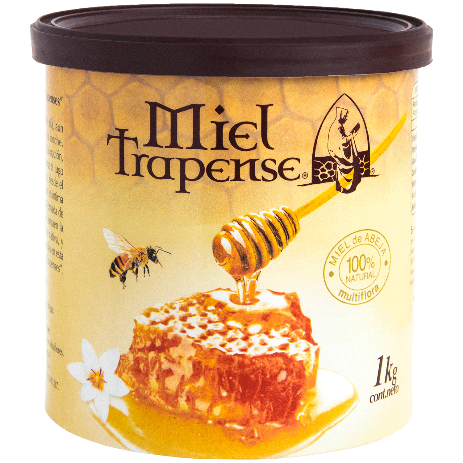 Miel de Abeja Trapense Polipapel Pote 1 kg