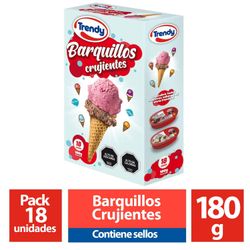 Barquillos Trendy para Helado 18 un.