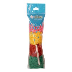 Set Lana 4 Ovillos + 2 Agujas de Lana Alinsa