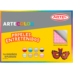 Papeles Entretenidos Stylo 8 Pliegos