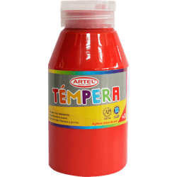 Témpera Artel bermellón 250 ml