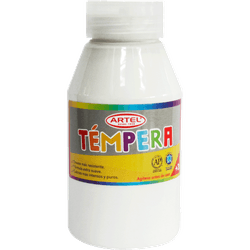 Témpera blanca 250 ml