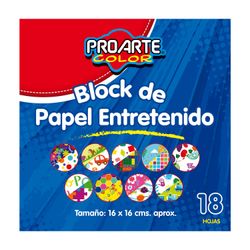 Papel Entretenido Proarte Color 18 Hojas