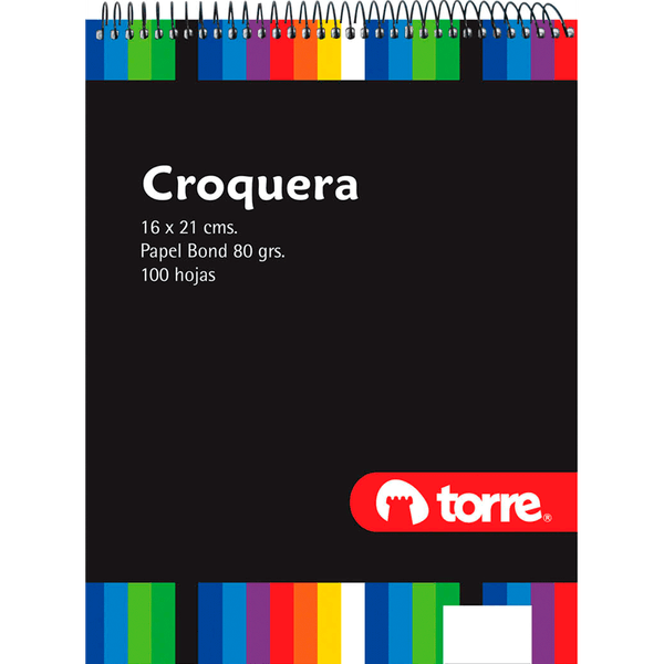 Torre Croquera 16 x 21 cm