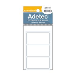 Etiquetas Adhesivas Adetec 36 un.