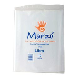 Forro Transparente para Libros 10 un.