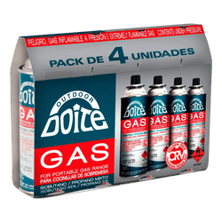Pack Gas Doite para Cocinillas 227 g 4 un.