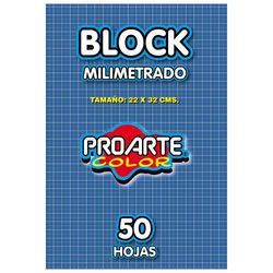 Block Milimetrado 22 x 32 cm 50 Hojas