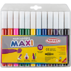 Marcadores Colores Artel No Tóxico 12 un.