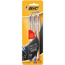 Bolígrafo Punta Fina 3 un.