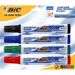 Plumón para Pizarra 4 un.