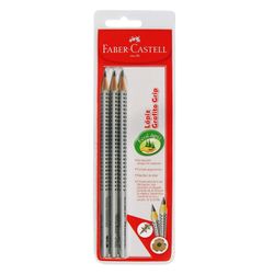 Lápiz Grafito Faber-Castell Hb N°2 - 3 un.