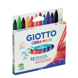 Lápices Cera Giotto Pax 12 Colores
