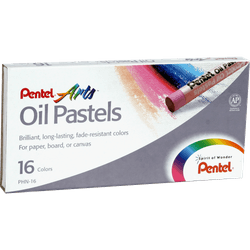 Oil Pastels Pentel 16 Colores