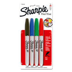 Marcadores Sharpie 4 un.