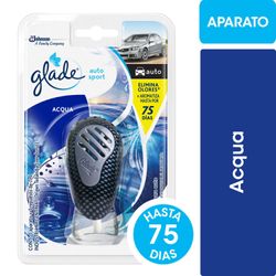 Aromatizante de Auto Glade Auto Sport Aqua Aparato 7 ml