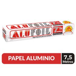 Papel Aluminio Alufoil Extra Fuerte Caja 7.5 M