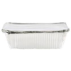 Fuente Aluminio Mediana con Tapa 1.5 L 4 un.