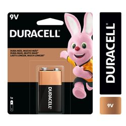 Batería Cuadrada Duracell 9V 1 un.
