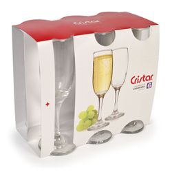 Set 6 Copas Flute Aragon