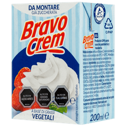 Crema Vegetal Bravo Cream 200 cc