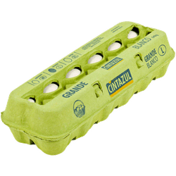 Huevos Cintazul Grandes Blancos 12 un.