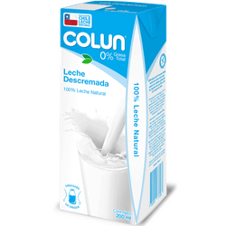 Leche Colun Descremada 200 ml