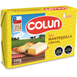 Mantequilla Colun con Sal 250 g