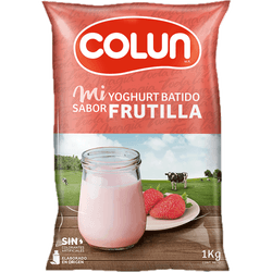 Yogurt Batido Colun Frutilla Bolsa 1 kg