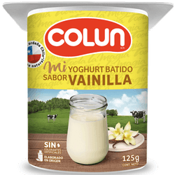Yogurt Batido Colun Vainilla 125 g