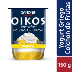 Yogurt Griego Danone Oikos Colchón de Papaya 150 g